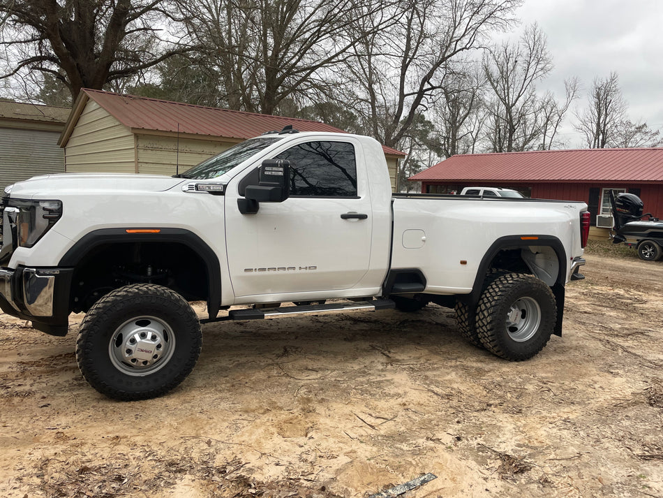 GMC Sierra 3500HD Regular Cab 2020-2026 New Running Boards Stainless 6 Inches