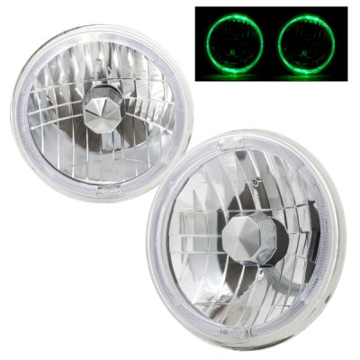 Chrysler Cordoba 1975-1977 Green Halo Sealed Beam Headlight Conversion