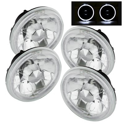 Buick Riviera 1963-1974 White Halo Sealed Beam Headlight Conversion Low and High Beams