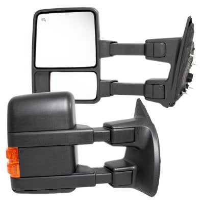 Ford F250 Super Duty 2003-2007 Towing Mirrors Power Heated LED Signal Lights