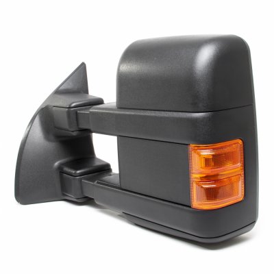 Ford F450 Cab Chassis 2003-2007 Towing Mirrors Power Heated LED Signal Lights