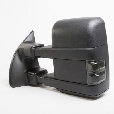 Ford F350 Super Duty 2008-2016 Towing Mirrors Power Heated Smoked LED Signal