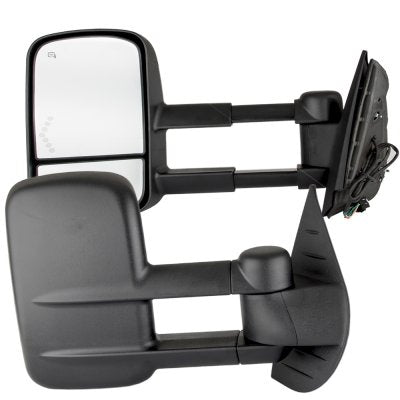 GMC Sierra 2500HD 2007-2014 Towing Mirrors Power Heated LED Signal Lights