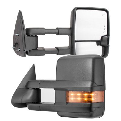 2002 Chevy Avalanche Towing Mirrors LED Lights Power Heated