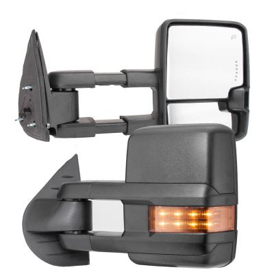 Chevy Tahoe 2007-2014 Towing Mirrors LED Lights Power Heated
