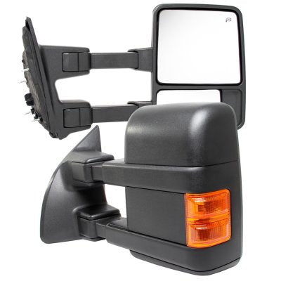 Ford F250 Super Duty 1999-2002 Towing Mirrors Power Heated LED Signal Lights