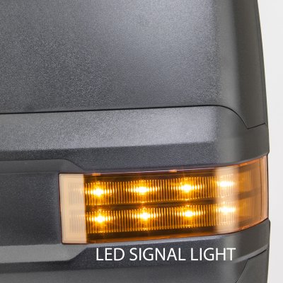 GMC Sierra 3500 2001-2002 Towing Mirrors LED Lights Power Heated