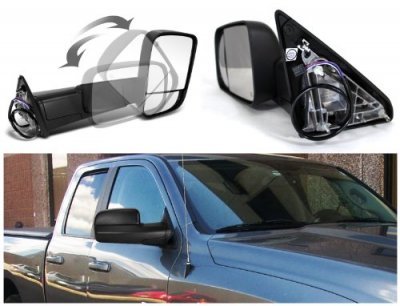 Dodge Ram 3500 2010-2012 Power Heated Towing Mirrors
