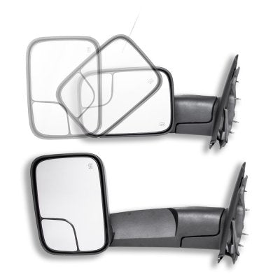 Dodge Ram 2500 2003-2009 Towing Mirrors Power Heated