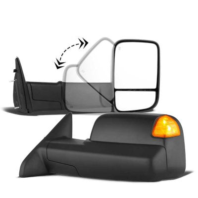 Dodge Ram 2500 2010-2018 Power Heated Towing Mirrors Signal Lights Temp Sensor