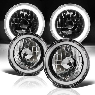 Chevy Monte Carlo 1970-1975 Black Halo Tube Sealed Beam Headlight Conversion
