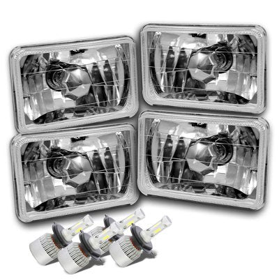1989 Chrysler LeBaron LED Headlights Conversion Kit Low and High Beams