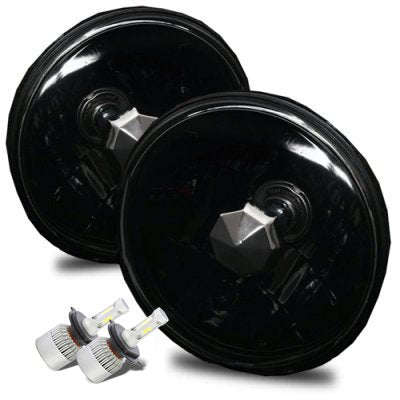 Jeep Wrangler JK 2007-2017 Black LED Headlights Kit