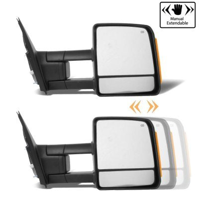 Toyota Sequoia 2008-2020 Towing Mirrors Power Heated LED Signal Lights