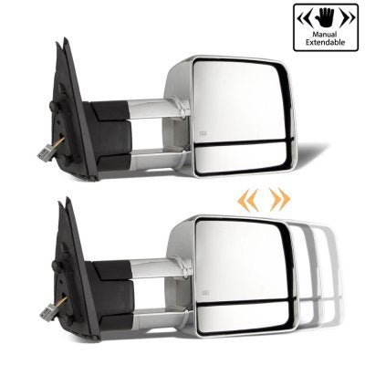 Toyota Sequoia 2008-2020 Chrome Towing Mirrors Power Heated LED Signal Lights