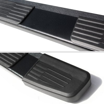 Chevy Silverado 1500 Crew Cab 2019-2026 New Running Boards Black 6 Inches