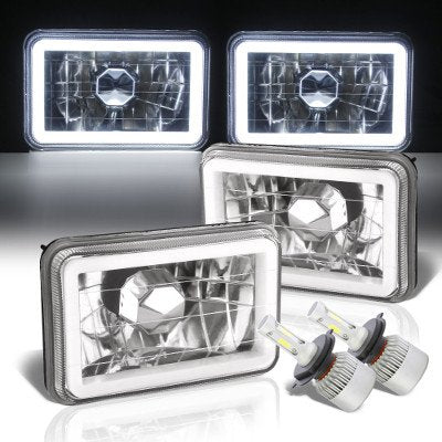 Chevy Blazer 1995-1997 Halo Tube LED Headlights Conversion Kit