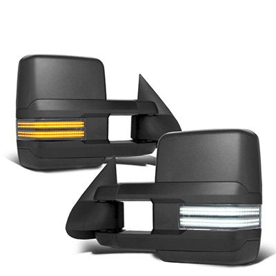 GMC Sierra 2500 1999-2002 Tow Mirrors Switchback LED DRL Sequential Signal