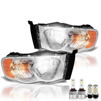 Dodge Ram 2500 2003-2005 LED Headlight Bulbs Set Complete Kit