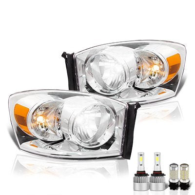 Dodge Ram 2006-2008 LED Headlight Bulbs Set Complete Kit