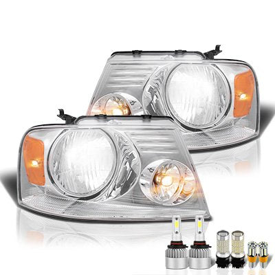 Ford F150 2004-2008 LED Headlight Bulbs Set Complete Kit