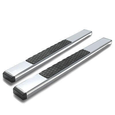 Dodge Ram 1500 Regular Cab 2009-2018 Running Boards Hex Steps Stainless 5 Inch