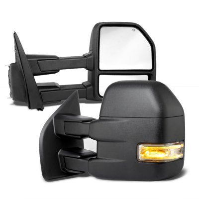 Ford F150 2004-2008 New Towing Mirrors Power Heated LED Signal Puddle Lights