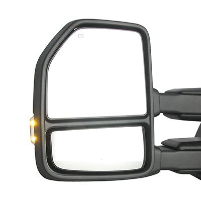 Ford F150 2004-2008 New Chrome Towing Mirrors Power Heated Smoked LED Signal Puddle Lights