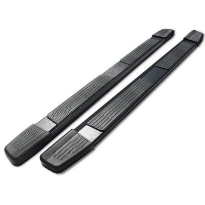 Chevy Silverado 2500HD Crew Cab 2020-2026 New Running Boards Black 6 Inches