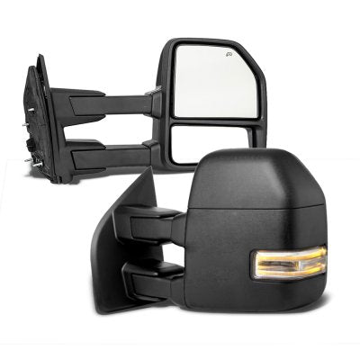 Ford F250 Super Duty 2008-2016 New Towing Mirrors LED Lights Power Heated