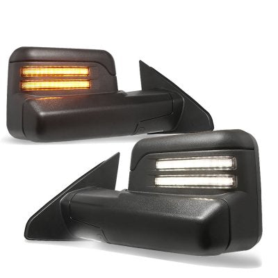 Dodge Ram 1500 2019-2024 New Tow Mirrors LED DRL Switchback Sequential Signal