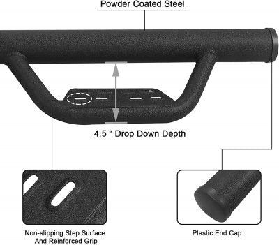 GMC Sierra 3500HD Double Cab 2020-2026 Drop Nerf Step Bars