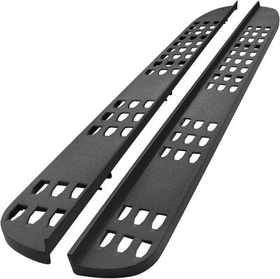 Chevy Silverado 3500HD Crew Cab 2020-2026 Running Boards Black 7 Inches