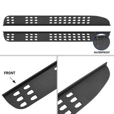 GMC Sierra 3500HD Crew Cab 2020-2026 Running Boards Black 7 Inches