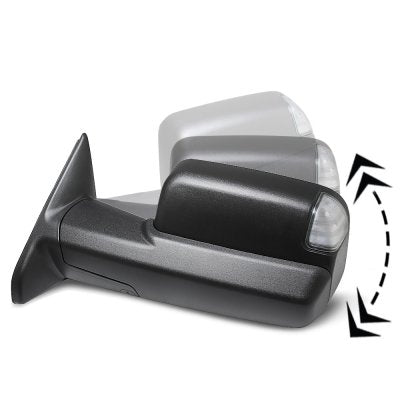 Dodge Ram 2500 2019-2022 Power Folding Towing Mirrors LED Lights