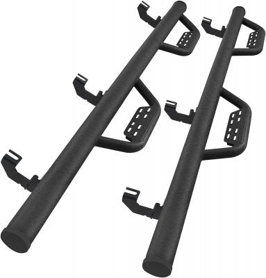 Jeep Wrangler JK 4-Door 2007-2018 Black Nerf Bars Off Road