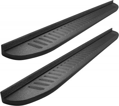 Dodge Ram 1500 Crew Cab 2009-2018 Black Running Boards 7 Inches