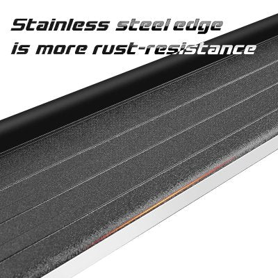 Toyota 4Runner 2010-2024 Black Aluminum Running Boards 5 inches