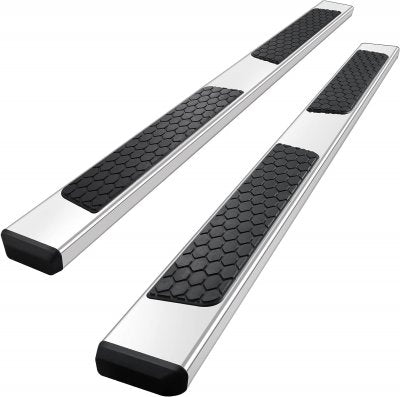 Dodge Ram 3500 Crew Cab 2010-2018 Stainless Steel Hex Nerf Bars 6 inch
