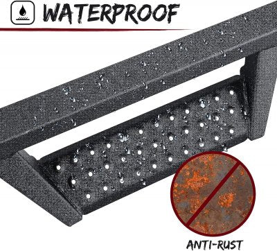 Chevy Silverado 1500 Crew Cab 2007-2013 Nerf Bars Drop Step Pro