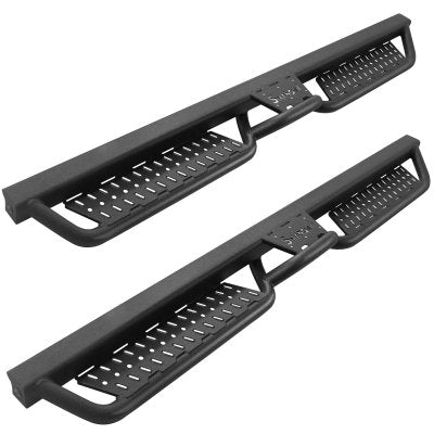 GMC Sierra 1500 Crew Cab 2019-2026 Black Nerf Bars