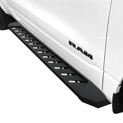 GMC Sierra 3500HD Double Cab 2020-2025 Black Nerf Bars 7 inch