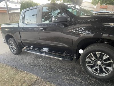 Chevy Silverado 1500 Crew Cab 2019-2026 New Running Boards Stainless 6 Inches