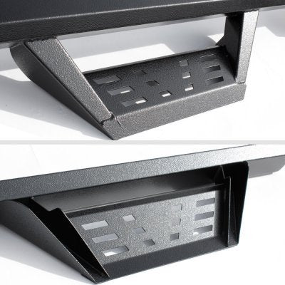 Nissan Frontier King Cab 2022-2026 Drop Step Nerf Bars