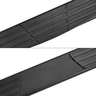 Chevy Silverado 2500HD Duramax Double Cab 2015-2019 Step Running Boards Black 6 Inch