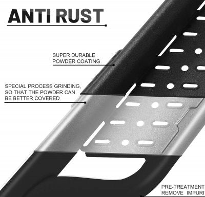 Chevy Colorado 2023-2026 Black Nerf Bars