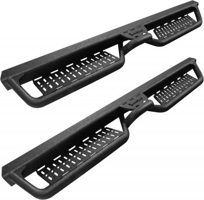 Dodge Ram 1500 Quad Cab 2019-2026 Black Nerf Bars