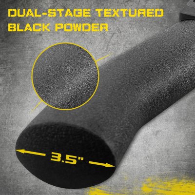 Dodge Ram 2500 Quad Cab 2003-2009 Black Nerf Bars