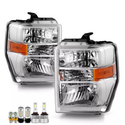 Ford F750 Truck 2016-2026 LED Headlight Bulbs Set Complete Kit