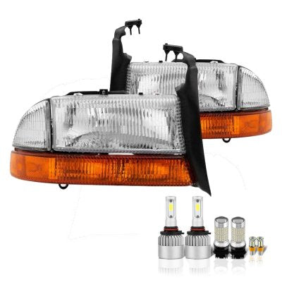 Dodge Durango 1998-2003 LED Headlight Bulbs Set Complete Kit